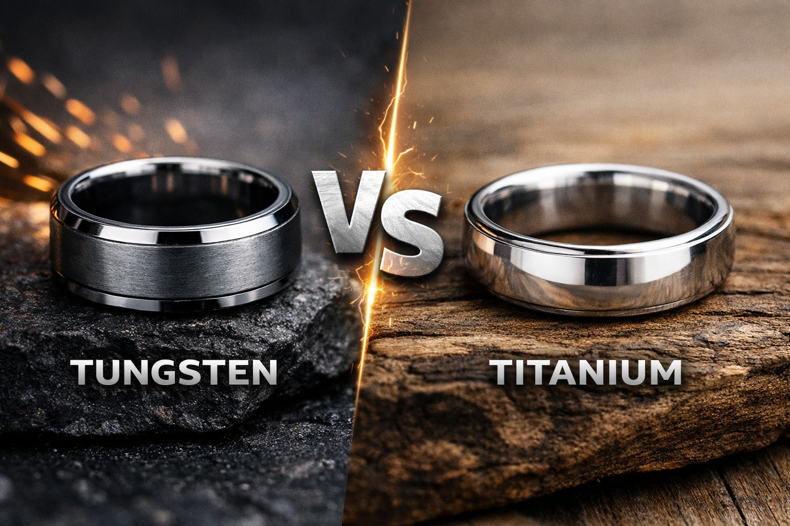 Tungsten vs Titanium Rings: Which One is Better for Your Wedding Band?