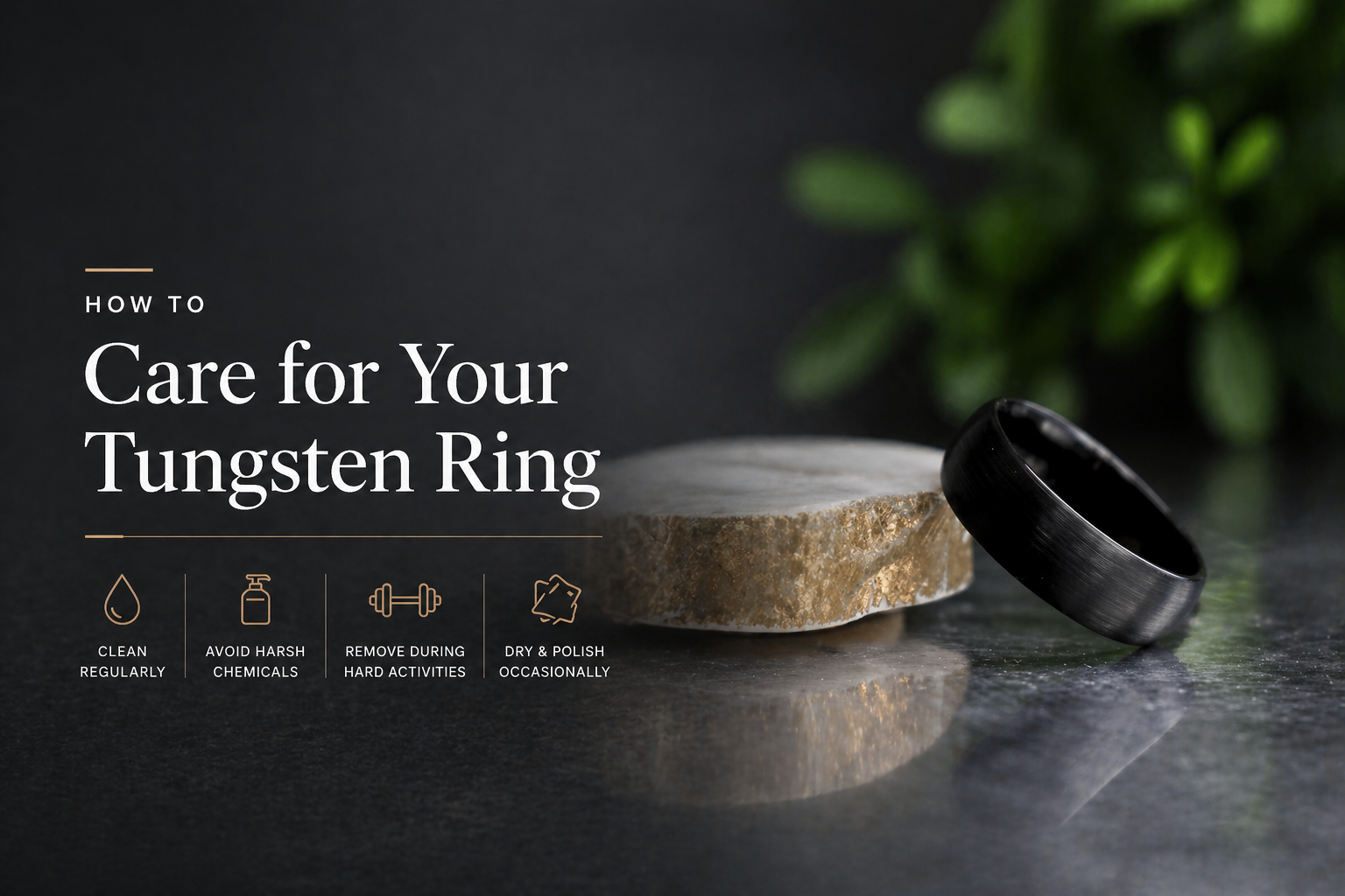 How to Care for Your Tungsten Ring