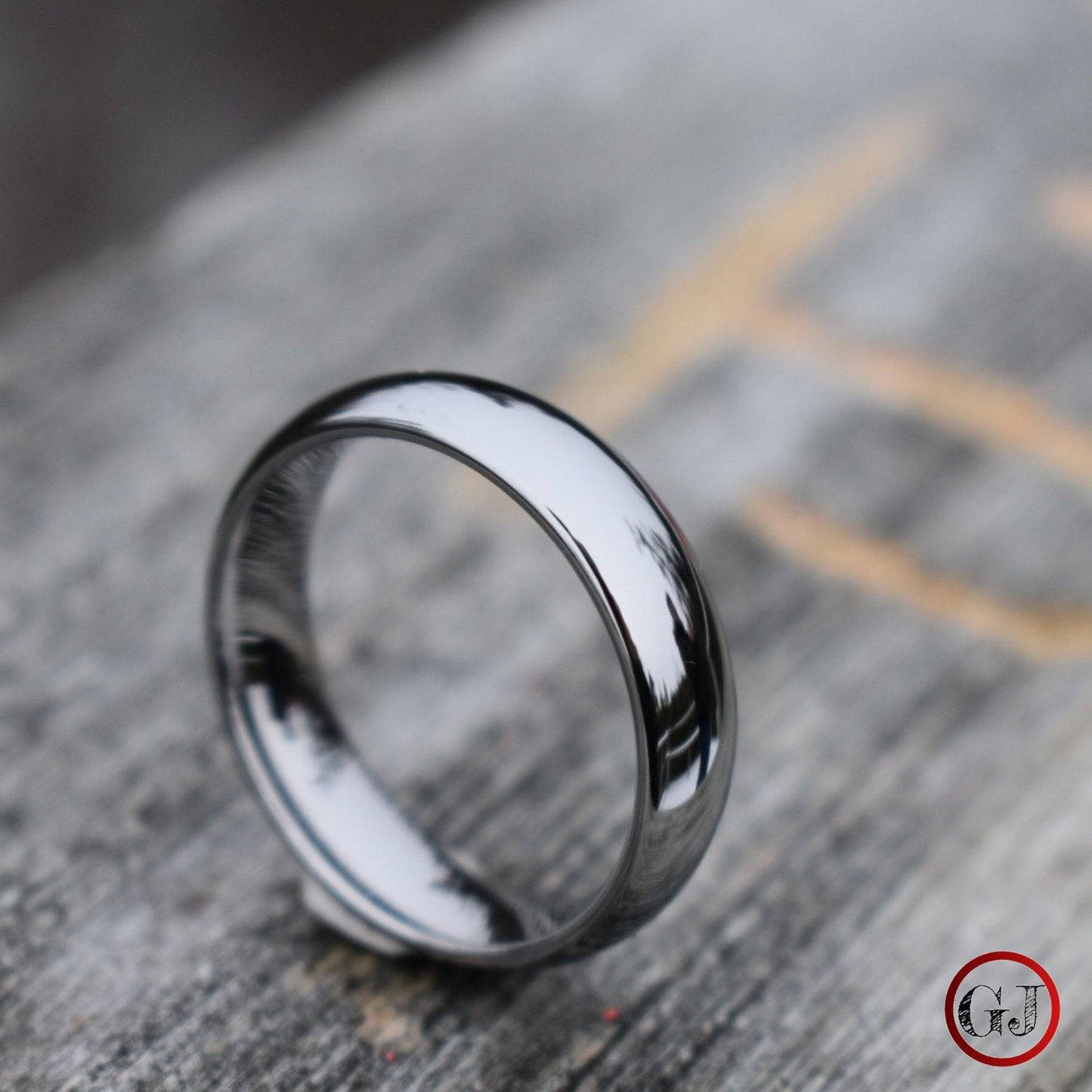 Tungsten Classic Silver 6mm Ring - Tungsten Titans