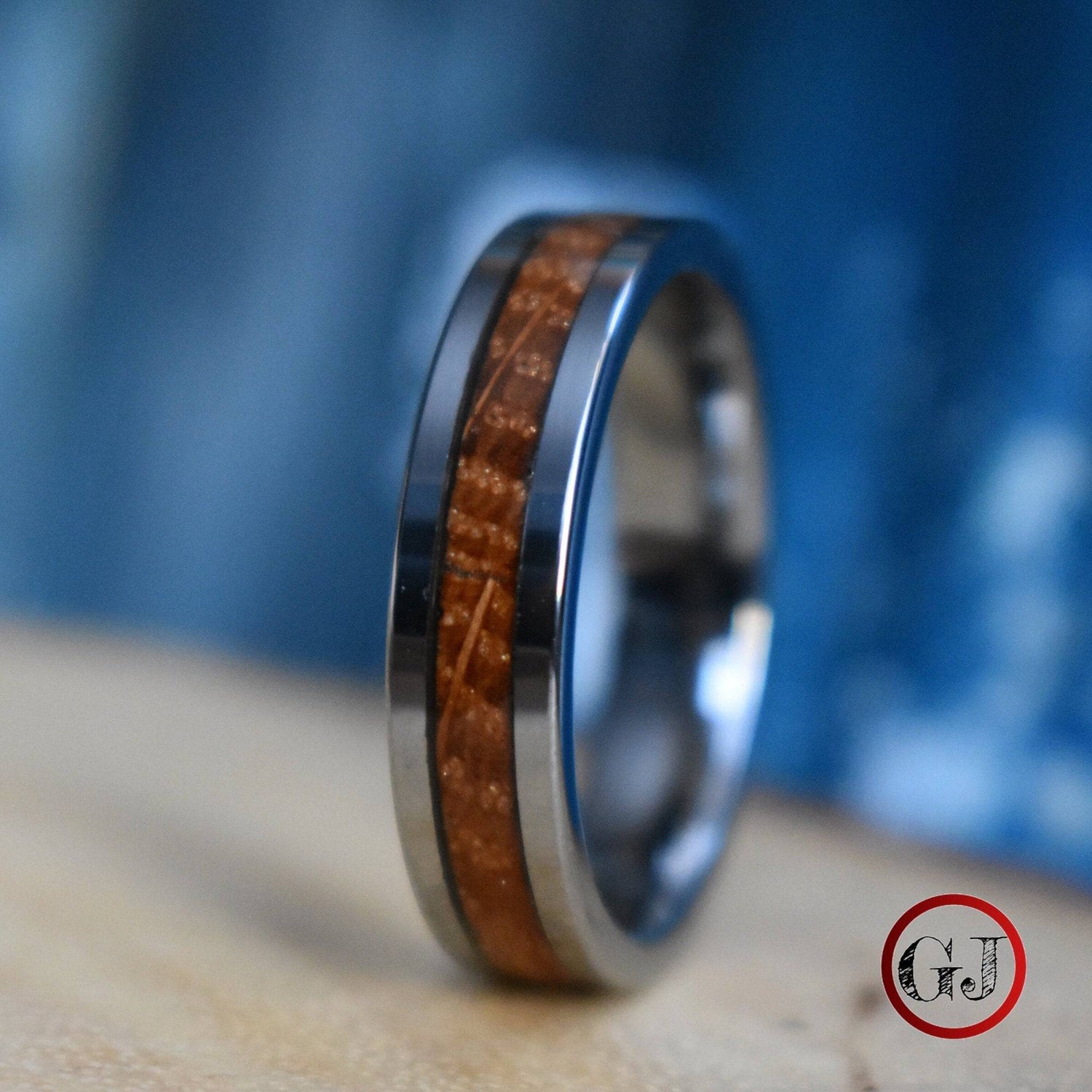 Whiskey Barrel 6mm Tungsten Ring - Tungsten Titans