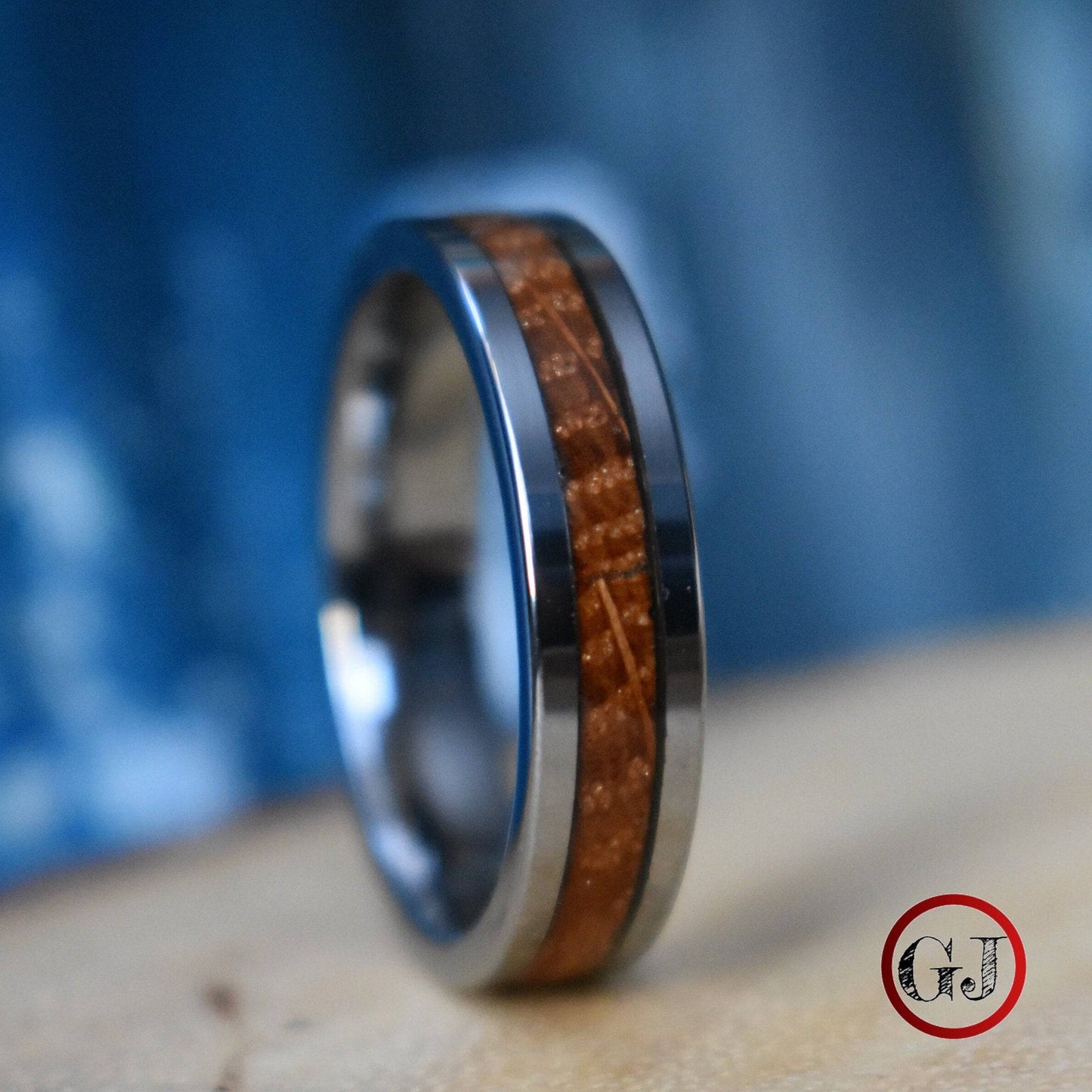 Whiskey Barrel 6mm Tungsten Ring - Tungsten Titans