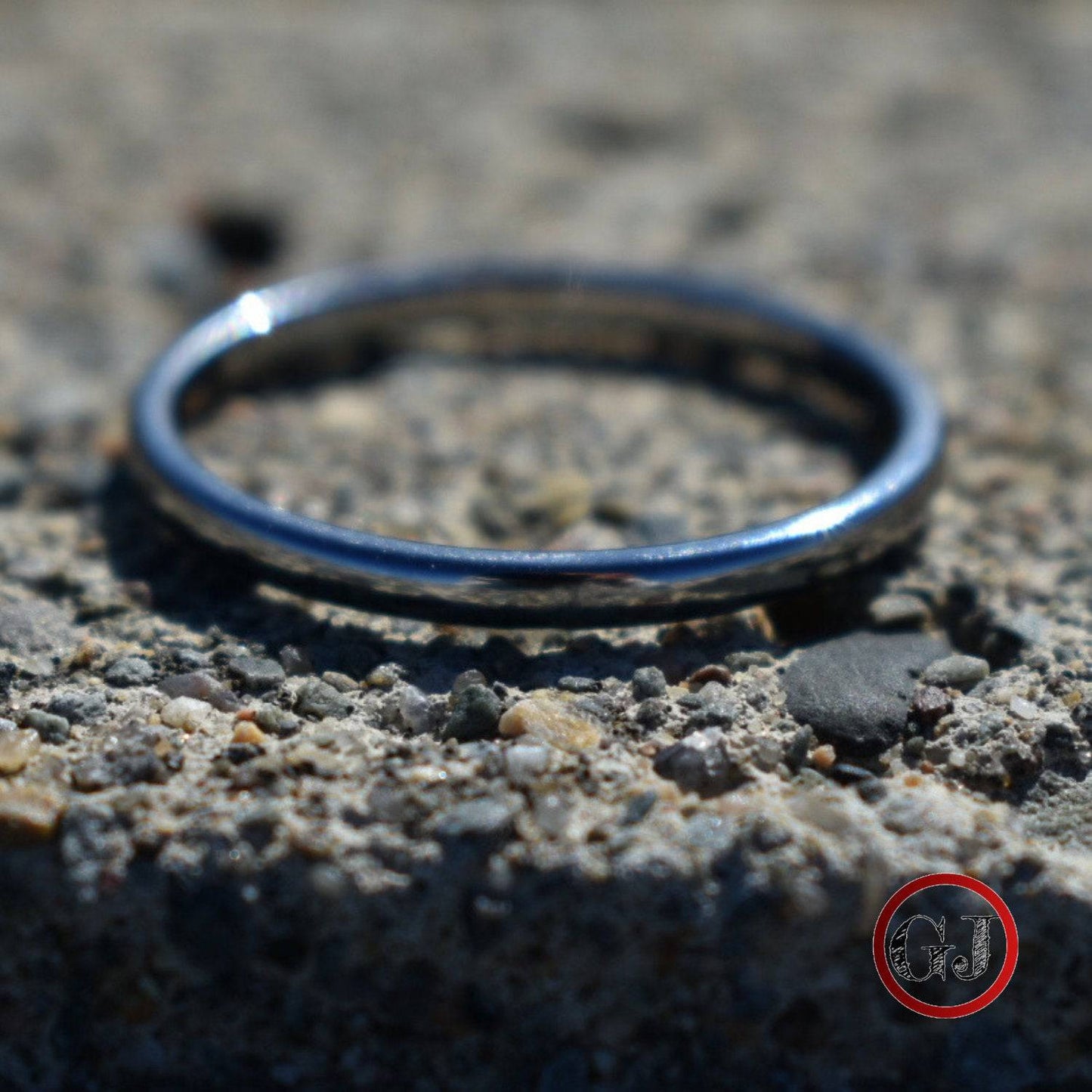 Tungsten 2mm Silver Ring - Tungsten Titans