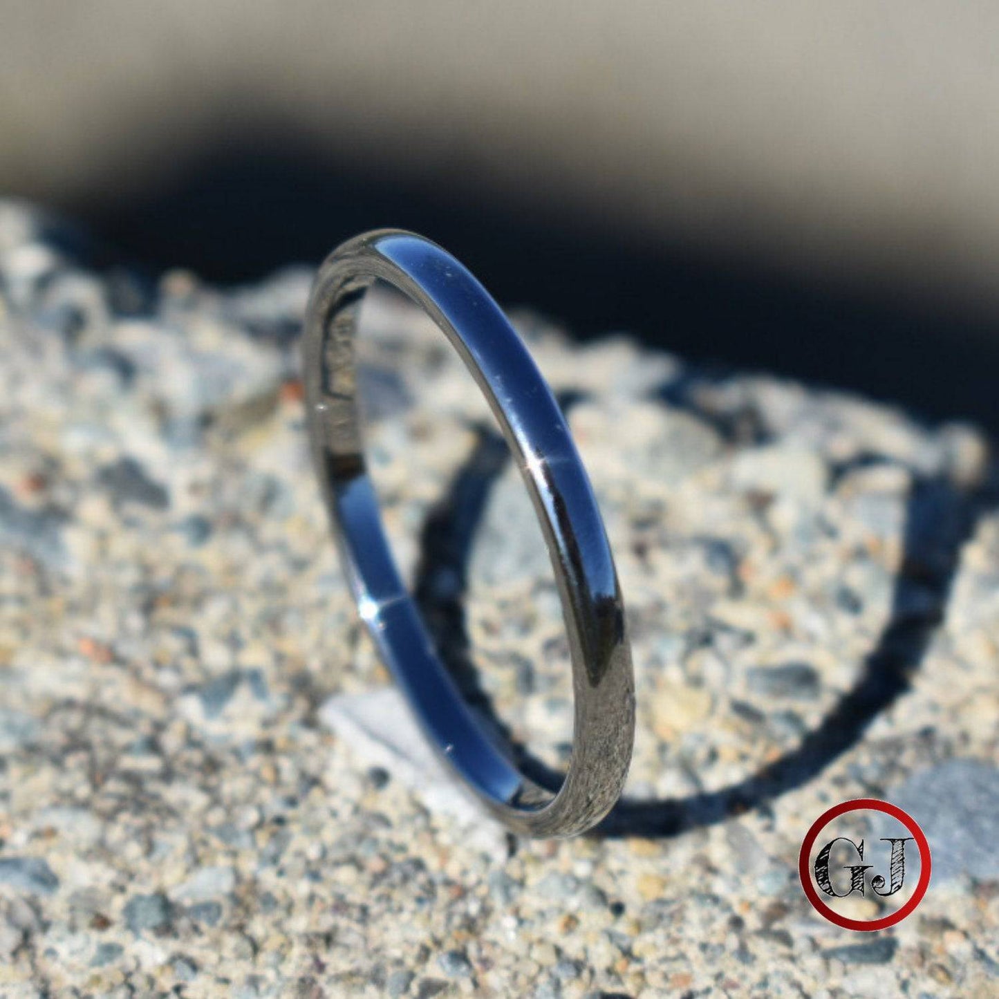 Tungsten 2mm Silver Ring - Tungsten Titans
