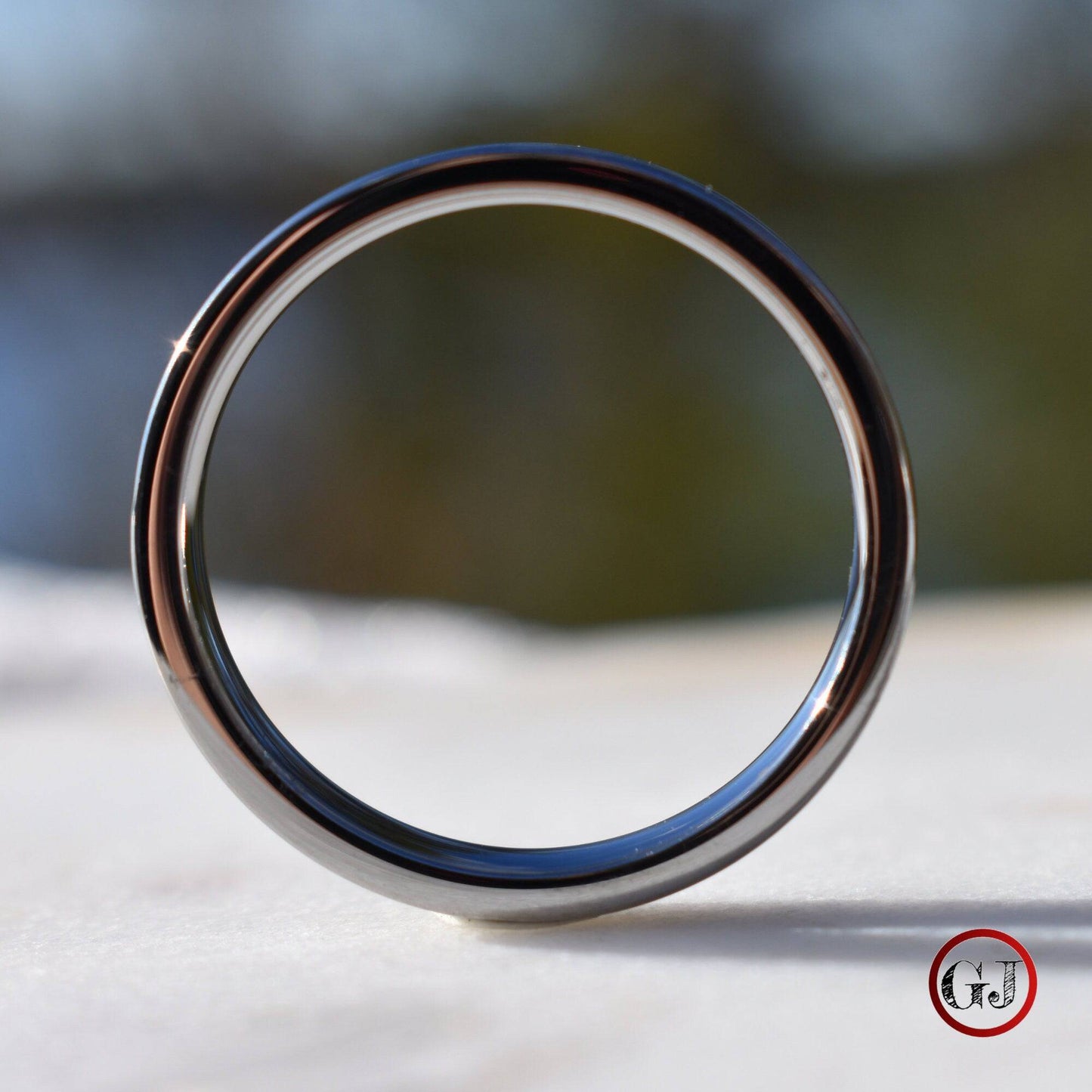 Tungsten Ring Black Druzy Quartz Wedding Band, Womens Ring, Womens Wedding Band - Tungsten Titans