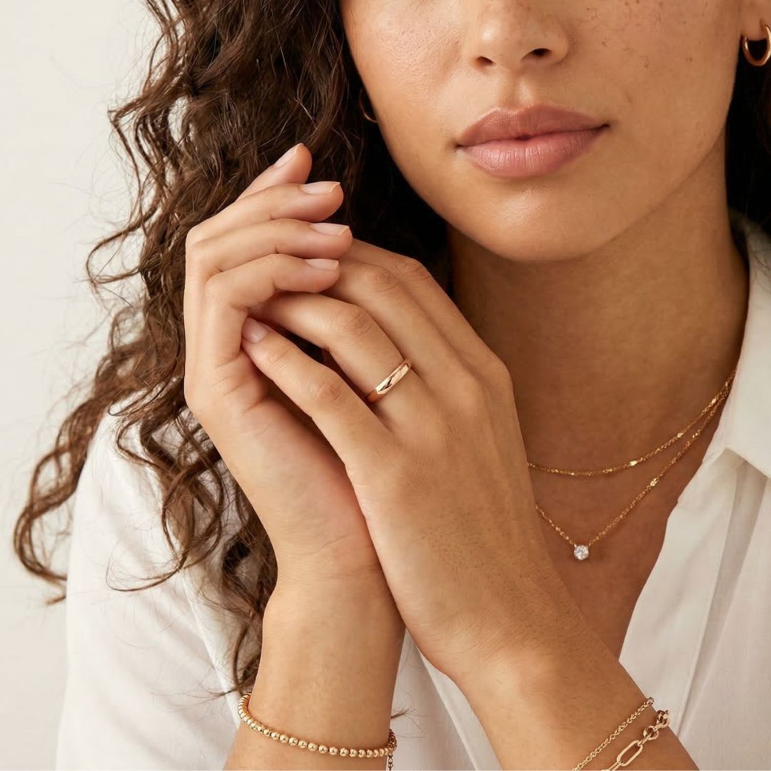 Tungsten 2mm Rose Gold Ring - Tungsten Titans