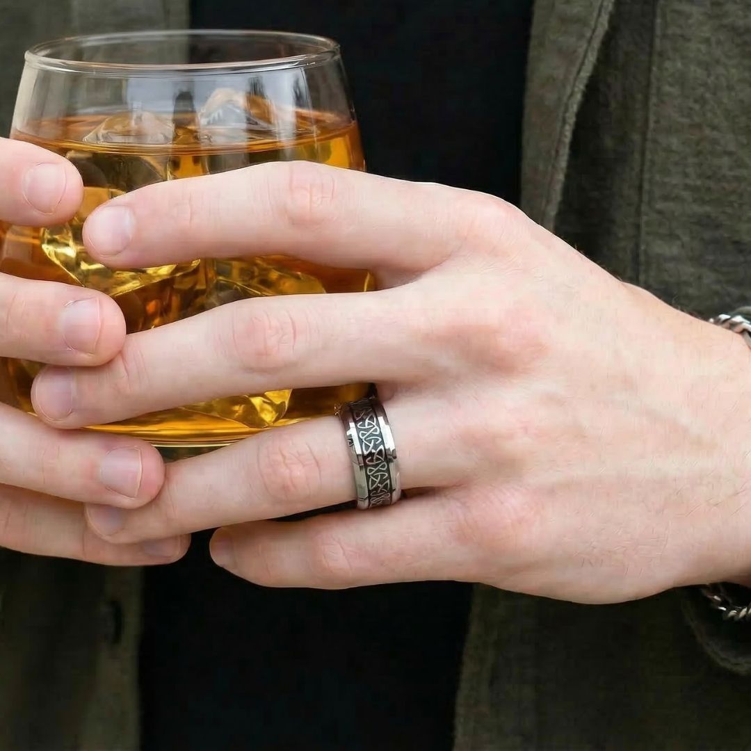 Tungsten Celtic Trinity Knot Ring - Tungsten Titans