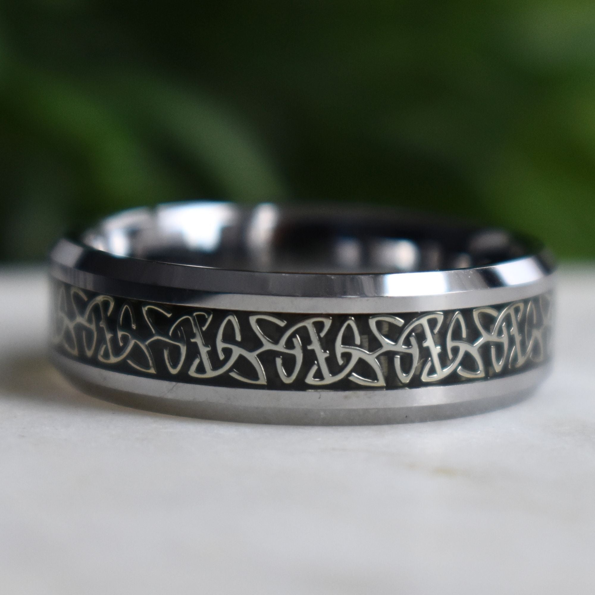 Tungsten Celtic Trinity Knot Ring - Tungsten Titans