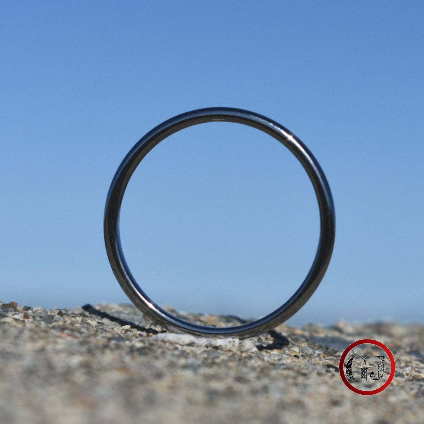 Tungsten 2mm Silver Ring - Tungsten Titans